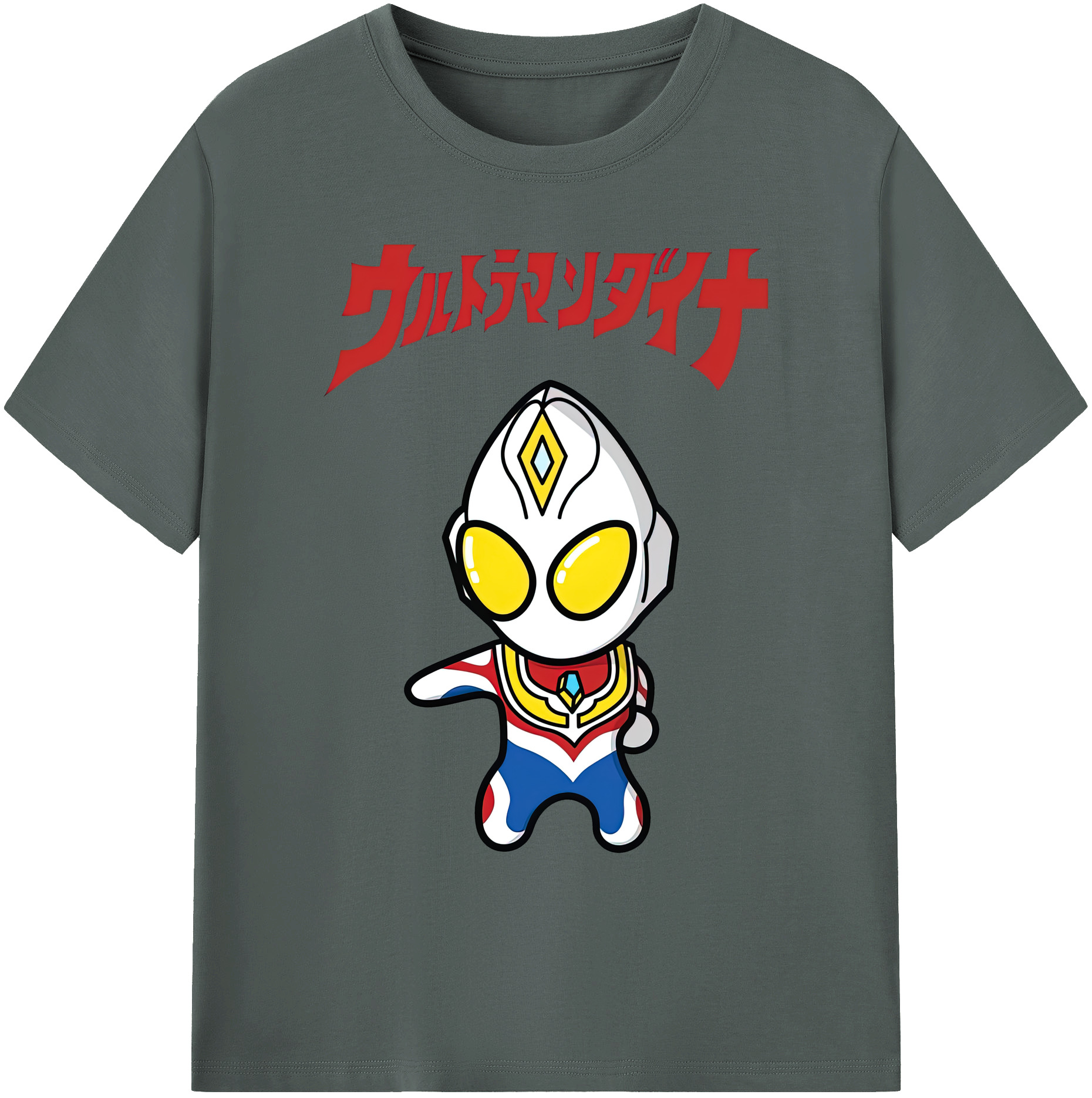 （画像用） ウルトラマン Ultraman 綿100％ メンズ半袖Tシャツ｜肌触りやわらか＆通気性